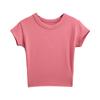 Summer new white short sexy pure desire wind straight shoulder short sleeve women's inner base design niche T-shirt