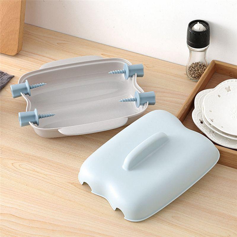 ABBY-Microwave Oven Steaming Corn Box Kitchen Tool Corn Box Microwave Oven Steaming Corn Box