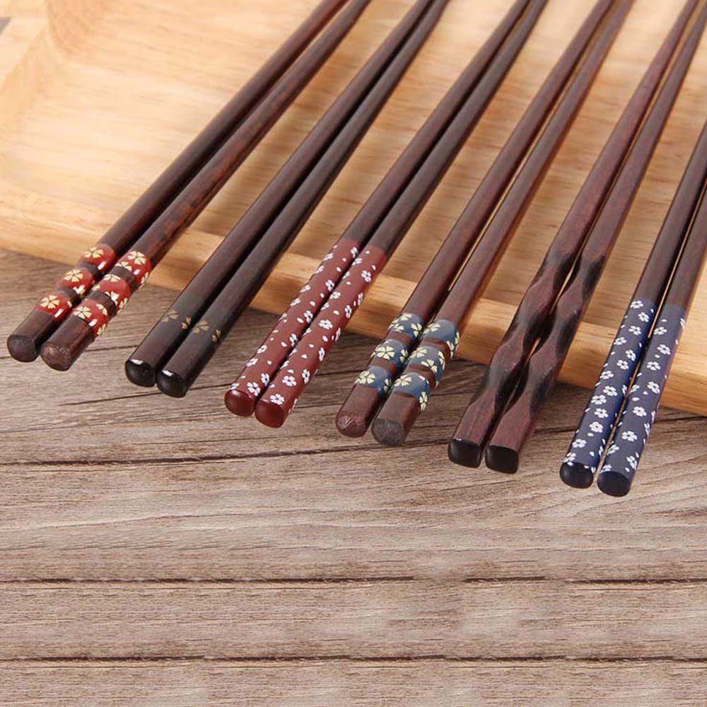 Chopsticks Handmade Cooking Tableware Kitchen Tools Dinnerware Wood Chopsticks Sushi Chopsticks