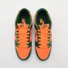 DD1391-300 Nike Dunk Low Miami Hurricanes Gorge Green Total Orange (Мужской)