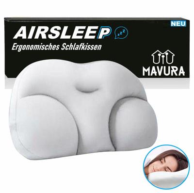 Эргономичная подушка для сна AIRSLEEP 3D Cloud Pillow All-Round Pillow Memory