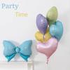 Pastel-Colored Birthday Party Balloons Large Red Heart-Shaped Foil Balloons Perfect For Valentine'S Day And Weddings