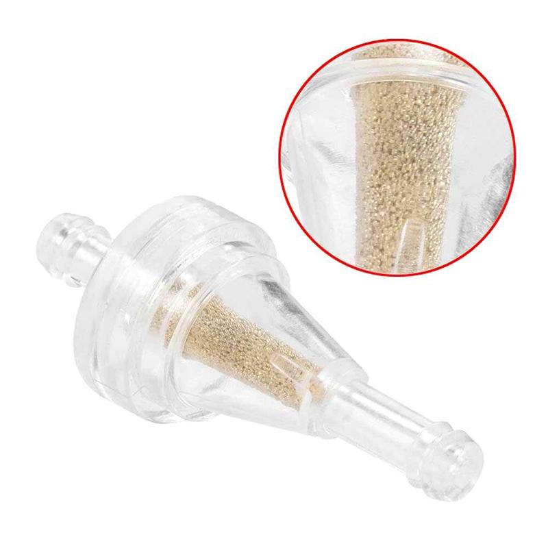 Good Motorcycle Copper Gasoline Filter Universal Petrol Inline Fuel Filter Resistance Car Fuel Filter Element Motorbike