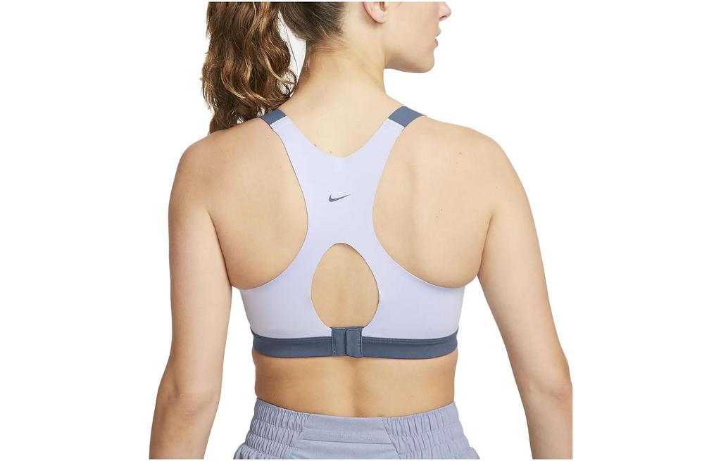Nike Спортивное нижнее белье женское Синий Фен Средняя поддержка DD0437-491