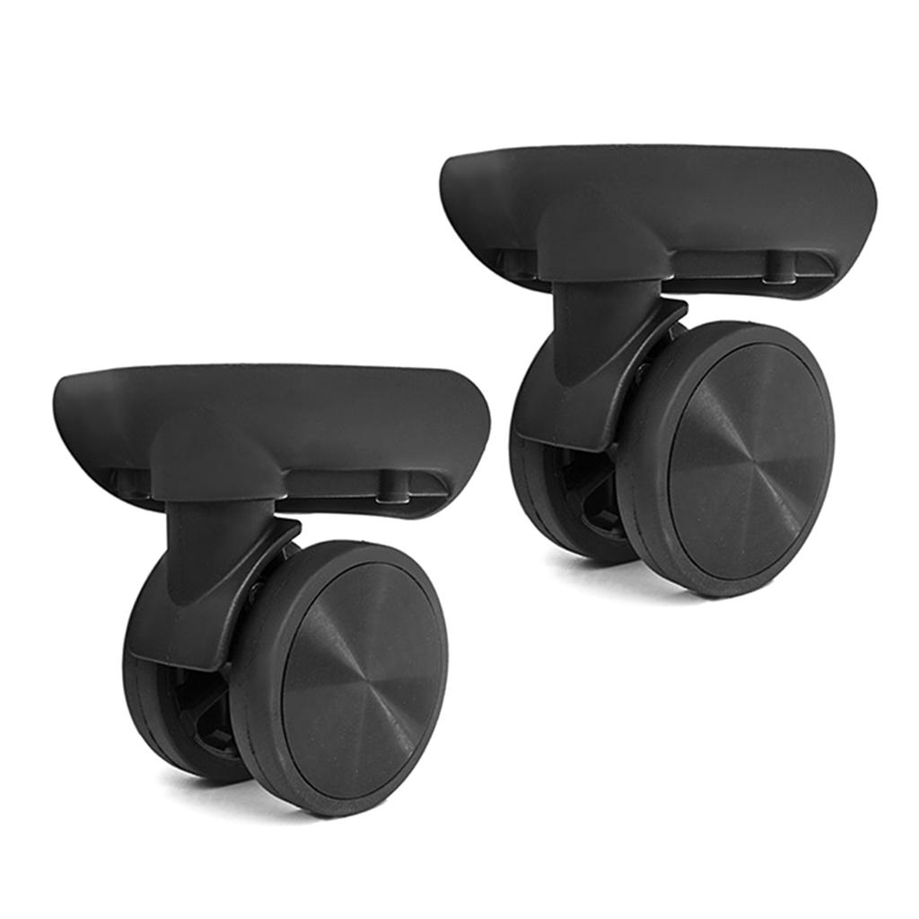 Колеса для чемодана на колесиках, поворотные левые и правые колеса для чемодана, сменные детали для большинства чемоданов