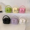Chic Design Bowknot Women Handbags Solid Colour All-Matched Chains Crossbody Bags  New Female Mini Square Packs