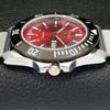 МУЖСКИЕ ВОССТАНОВЛЕННЫЕ SEIKO 5 JAPAN 6309A АВТОМАТИЧЕСКИЕ НАРУЧНЫЕ ЧАСЫ С КРАСНЫМ ЦИФЕРБЛАТОМ a426508-2