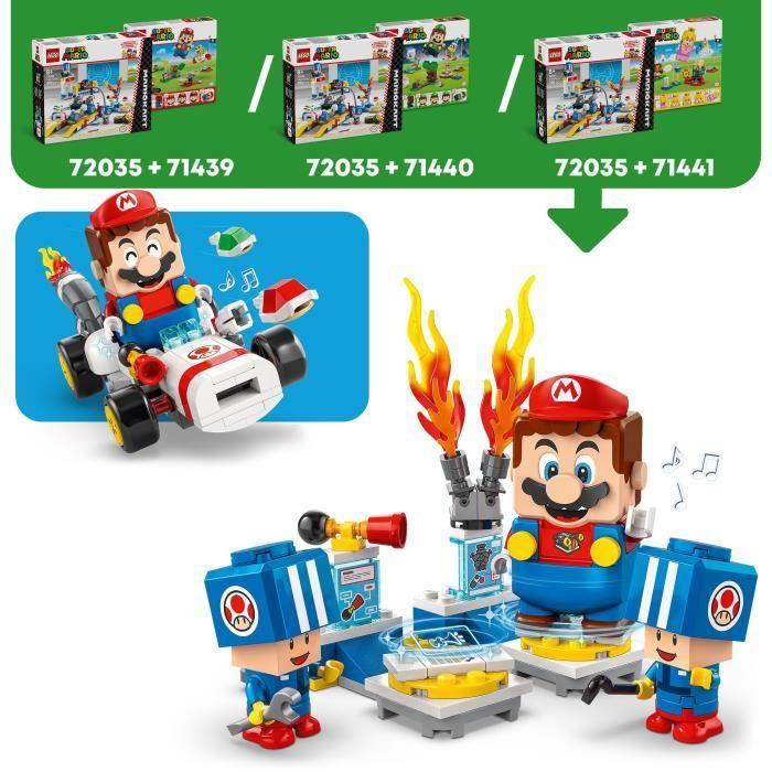 LEGO Super Mario 72035 Mario Kart – Toad's Garage - Customizable Nintendo Toy