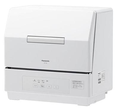 Panasonic Посудомоечная машина с сушкой Дезинфицирует посуду одновременно с мытьем Дезинфицирующее средство "Stream Wash" (белый) NP-TCR5-W