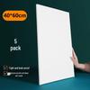 5-Piece Acrylic Oil Painting Set: Blank Cotton & Linen Canvas Panels with Large Frame