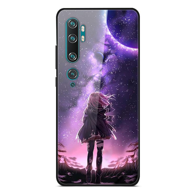 Роскошный чехол-кейс для Xiaomi mi Note 10 Pro Чехол из закаленного стекла Силиконовый чехол для телефона для Xiaomi Redmi Note 10Pro 10 Pro Чехлы