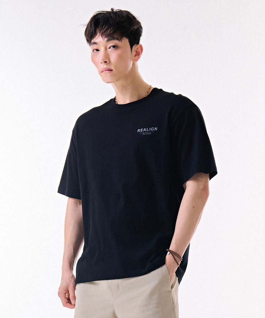 CHASECULT Unisex Back Graphic Short Sleeve T-Shirt-Dbzu5802C03