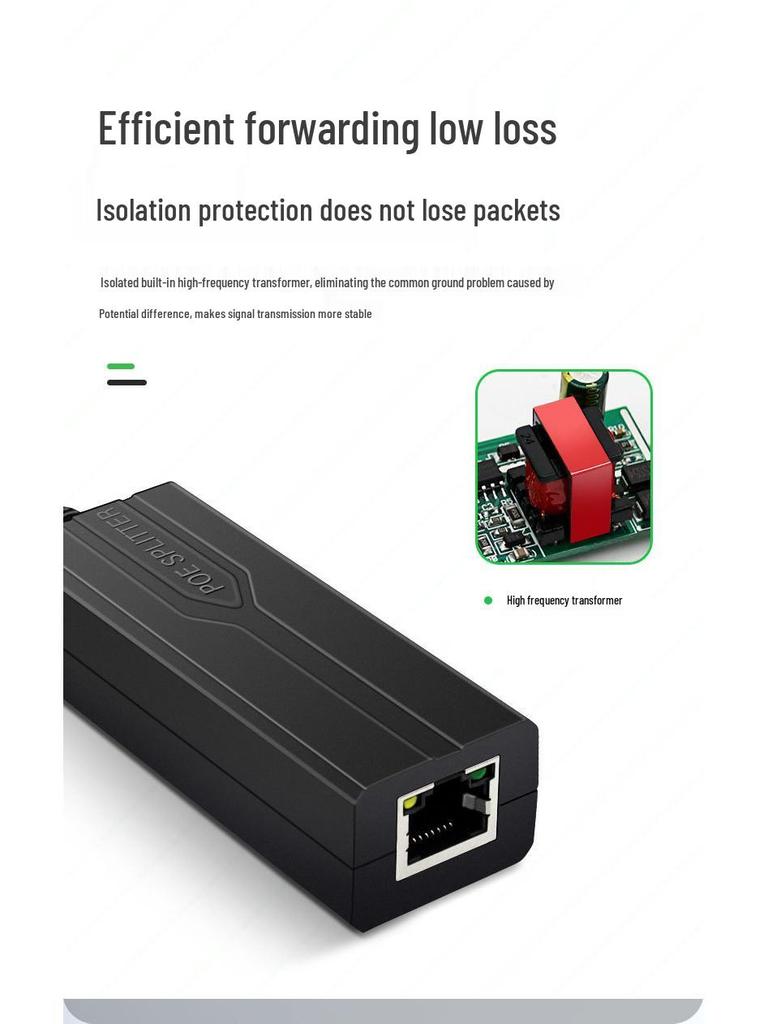 Сплиттер MicroUSB PoE 48 В в 5 В Модуль питания для устройств Android