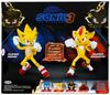 Sonic the Movie Sonic x Shadow TOKYO MISSION PACIFIC 5 дюймов светящаяся фигурка 2 шт. Sonic Super Movie 3 Game Tokyo Mission Goods Doll Light Up