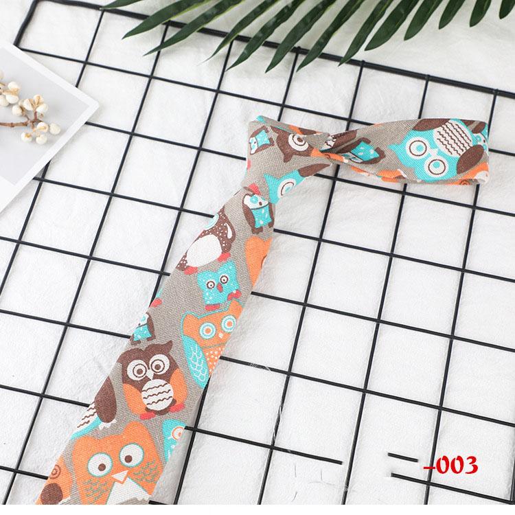 Cartoon Tie Trendy Casual 6cm Fashion Animal Tie for Men and Women