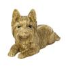 Ubia Lying Yorkie Figurine, 30 X 12 X 16.5 Cm, Animal Figurine, Garden Decor, Dog, H14145-12