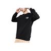 Puma Однотонный повседневный свитер с круглым вырезом и длинными рукавами для мужчин, черный 682725-01