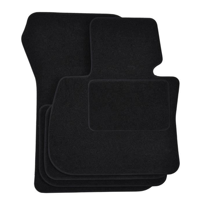 Tapis De Sol - BMW - X2 F39 - Velours Noir - 4 Pièces - Ajustement Précis