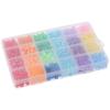 720 PCS Plastic Rainbow Pony Beads Rainbow Pony Beads Plastic Craft Beads Bulk  Bracelets