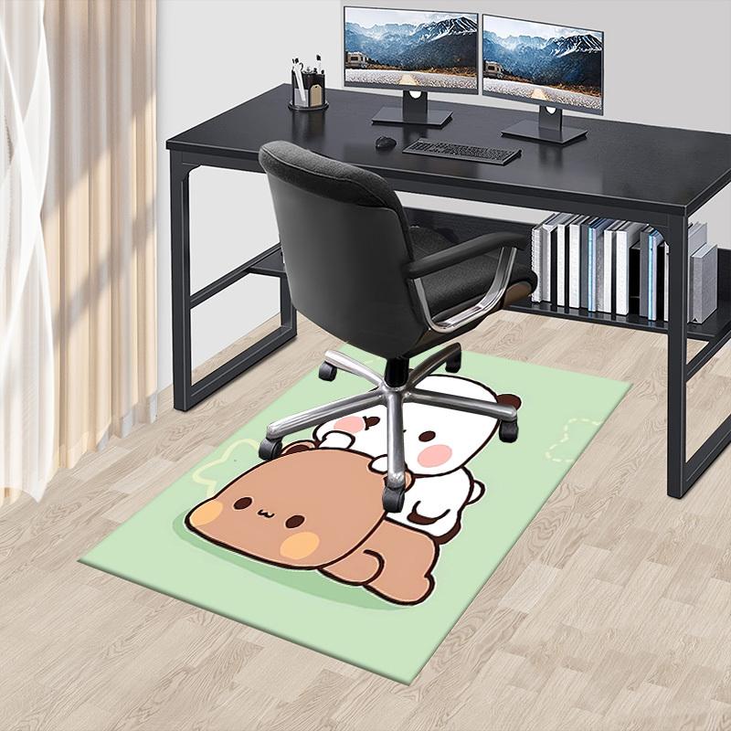 1PC Panda Bear Anti-slip carpet, suitable for Office, bedroomand playrooms. It can also be used as a sofa footrest cover-R48