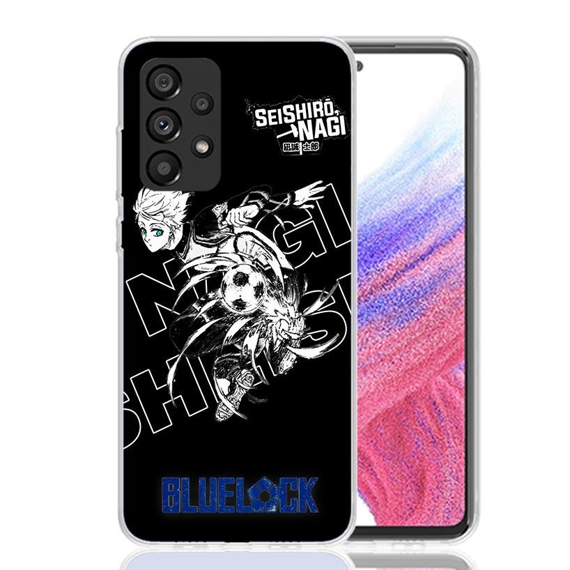 Blue Lock Nagi Seishiro Phone Case for Samsung Galaxy A52 A51 A50S A12 A22 A32 A72 A10S A30S A31 A71 Note 20 Ultra 10 Plus S10 G
