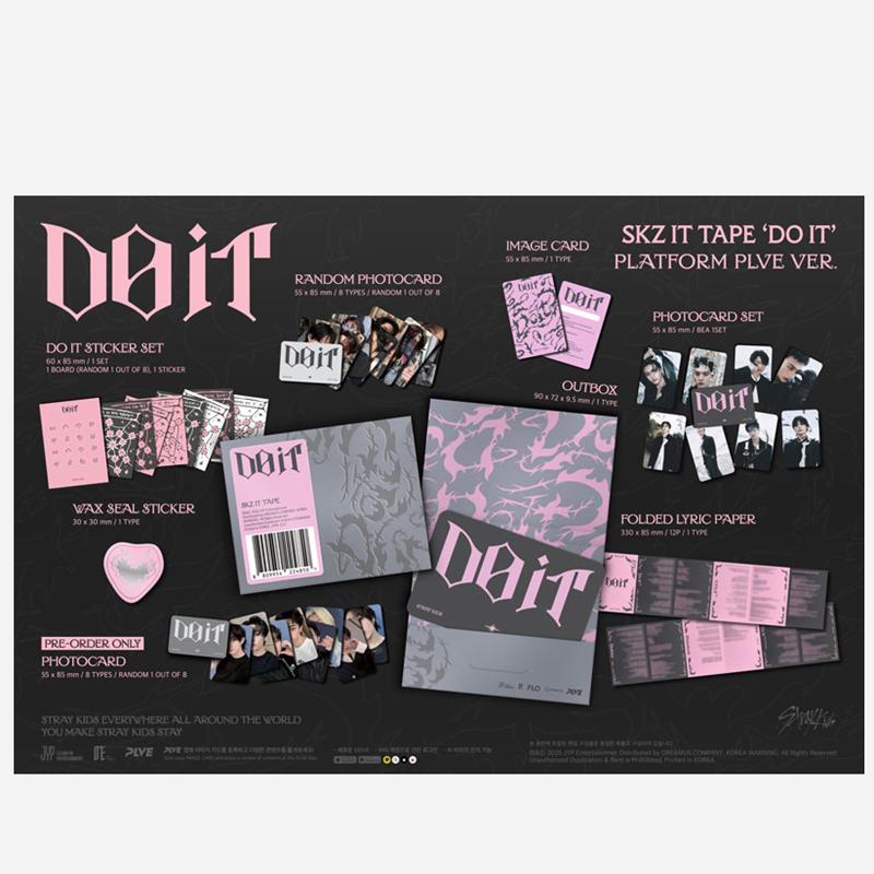 [Pre-order]Stray Kids-SKZ IT TAPE[DO IT]PLATFORM PLVE Ver.(Online Benefit)