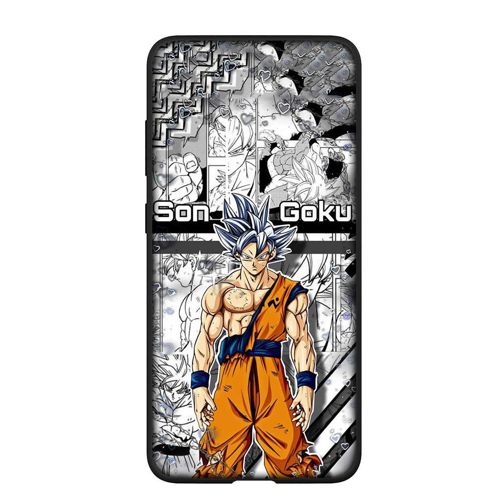 Чехол для телефона Samsung Galaxy S25 S24 S23 iPhone 16 15 Xiaomi Redmi Note 14 13 12 16E X 11 Pro Max XR OPPO Moto Huawei Anime Dragon Ball Z Goku Cover