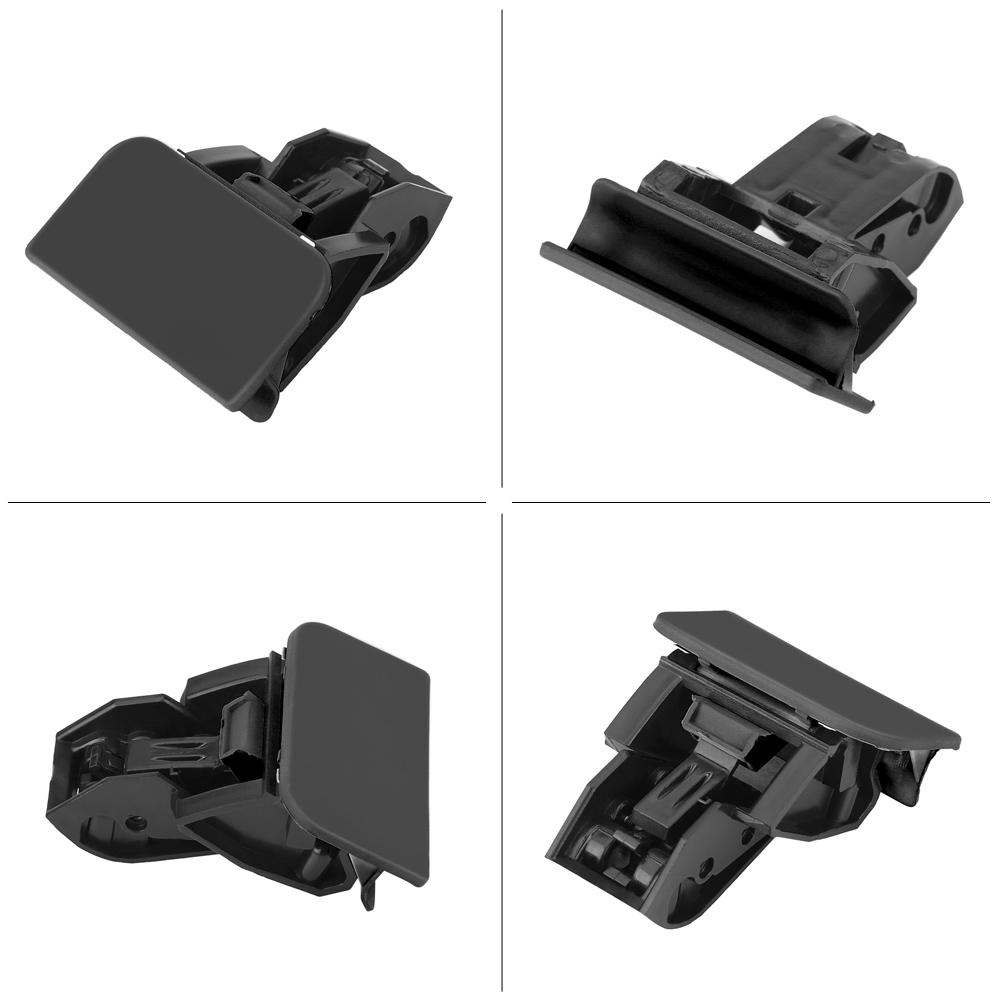 Ручка замка крышки бардачка автомобиля без отверстия черная