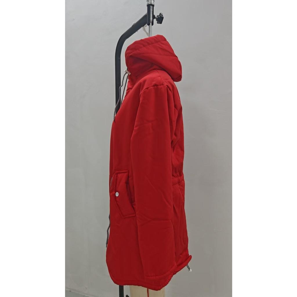 New Men's Fleece Lined Hooded Jacket, European & American Autumn Winter Outdoor Hiking Waterproof Windbreaker Coat