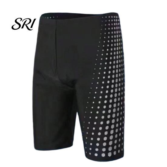 Men Athletic Swimwear Professional Swim Jammers, Competitive Racing Training Shorts Swimming Shorts, Quick-Drying Trunks Swimsuit