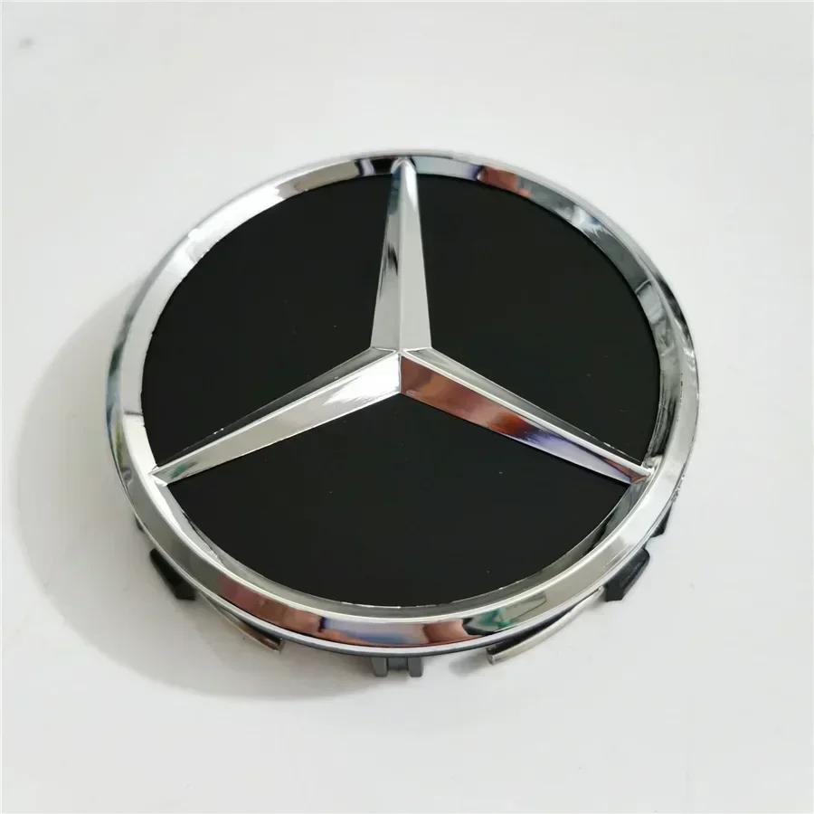CSG1 for 75mm Car Wheel Center Hub Caps Cover For Mercedes Benz B/C/E/S Class A Class C200L GLC GLK CLA Accessories