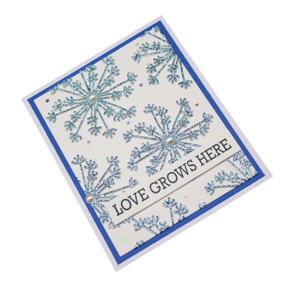 Рамка в виде снежинки металлический серебристый трафарет тиснение резка штампы для скрапбукинга бумага альбом карты изготовление