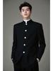 Men's Slim Fit Chinese Stand-Up Collar Zhongshan Suit - Groom Tuxedo, Four Seasons Style