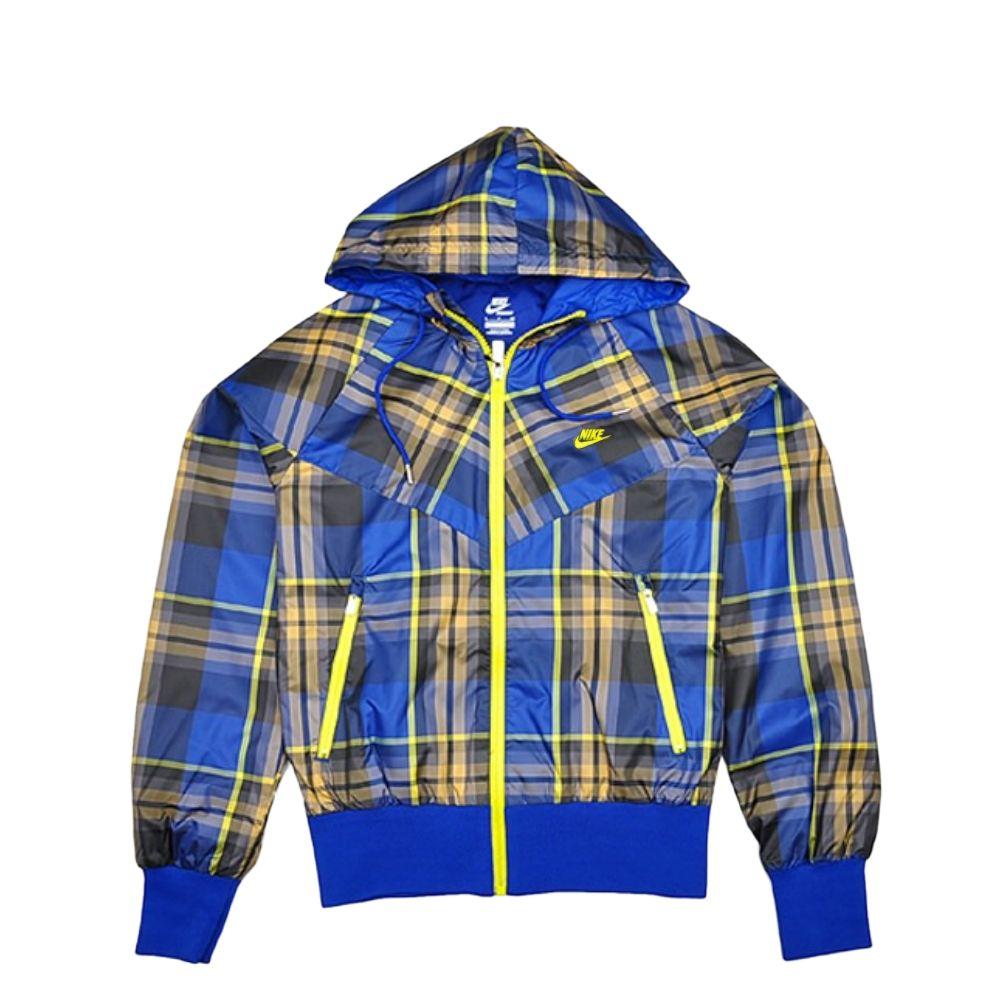 Nike Куртки Женские Синие С капюшоном Умеренные Другие 434730-496