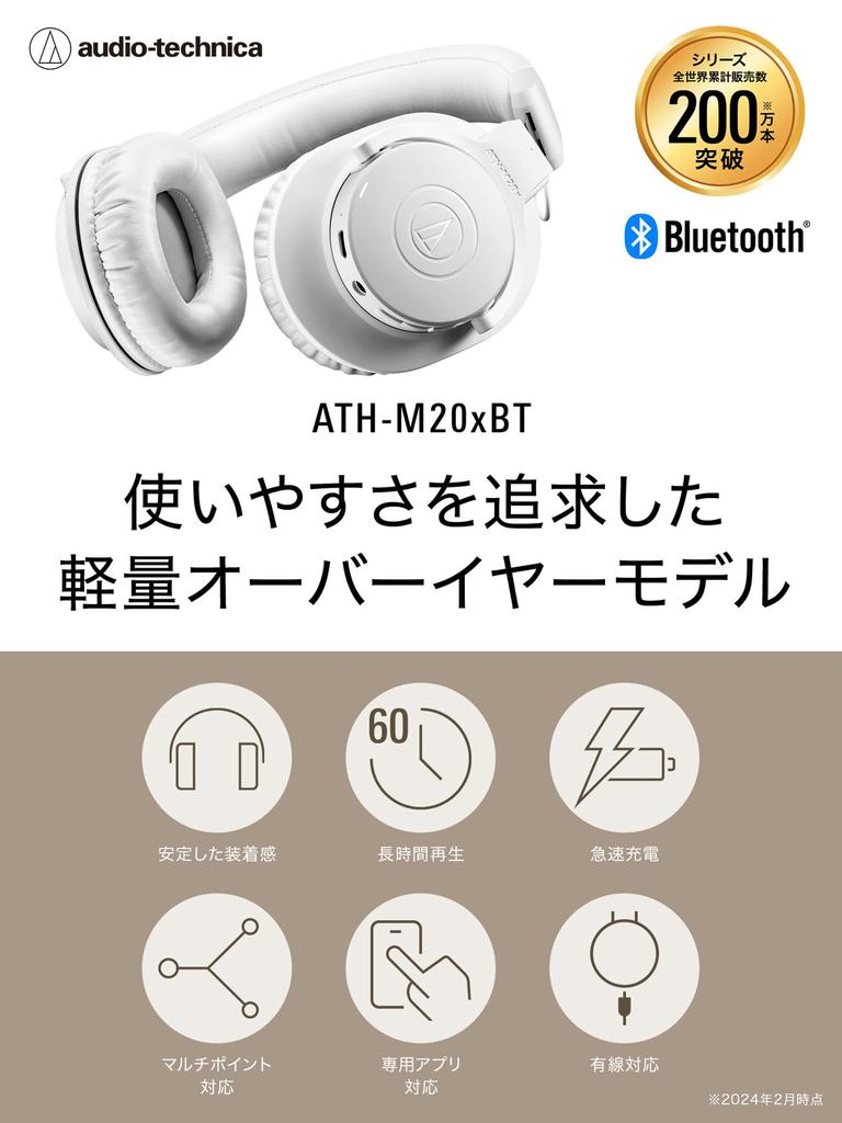 Беспроводные наушники WH Наушники Проводные наушники Bluetooth 40-мм CCAW звуковая катушка Драйвер 216 г Легкий корпус Режим низкой задержки До 60 часов