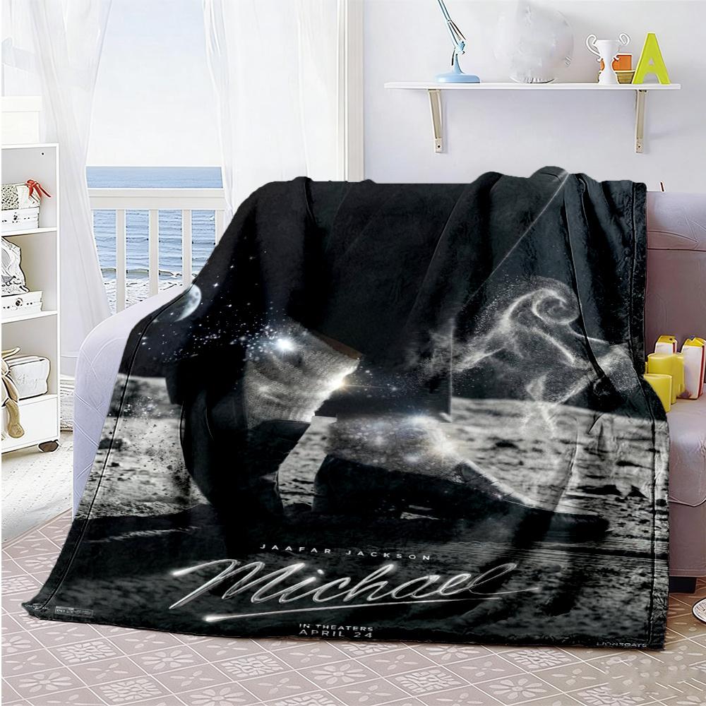 Michael Jackson Blanket Ultrasoft Great For Office Seaside Bedding Four Seasons Universal Modern Best Holiday Gift For Friends Family