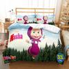 Комплект постельного белья для детей с рисунком King Queen Double Full Twin Single Size Girl Y El Oso Комплект постельного белья