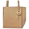 Michael Kors Jordi Logo Metal Accents And Round Decoration Tote Bag Women tote bags Camel 30R6G9JT6L-BEIGE