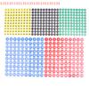 5 Sheets Number Stickers 1-100 Label Number Sticker For Diy Craft Nail Polish Glue Bottle Scrapbooking Diary Stationery