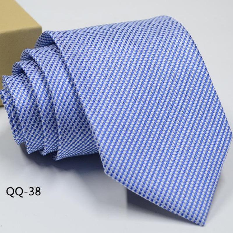 Мужское Платье Деловой Повседневный Профессиональный Жених Свадьба Лучший Муж С Полосатым Жаккардом Изысканный Джентльмен Мужской Премиальный Галстук