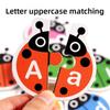 Match Word Alphabet Animal Cards Kids Educational Toy Toddler Enlightenment