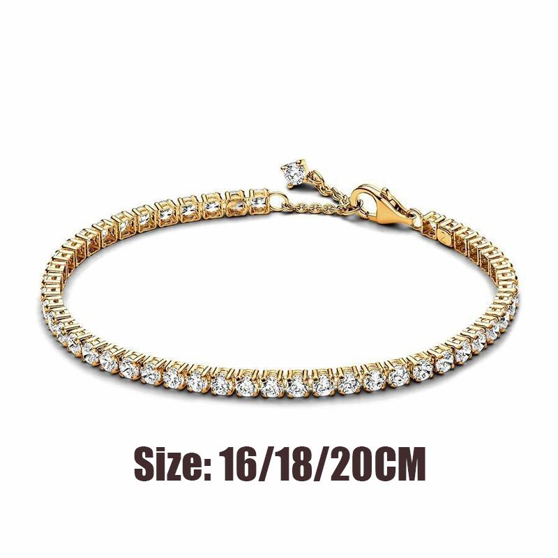 925 silver women's bracelet with adjustable bow, heart-shaped zircon bracelet, fashionable DIY jewelry gift