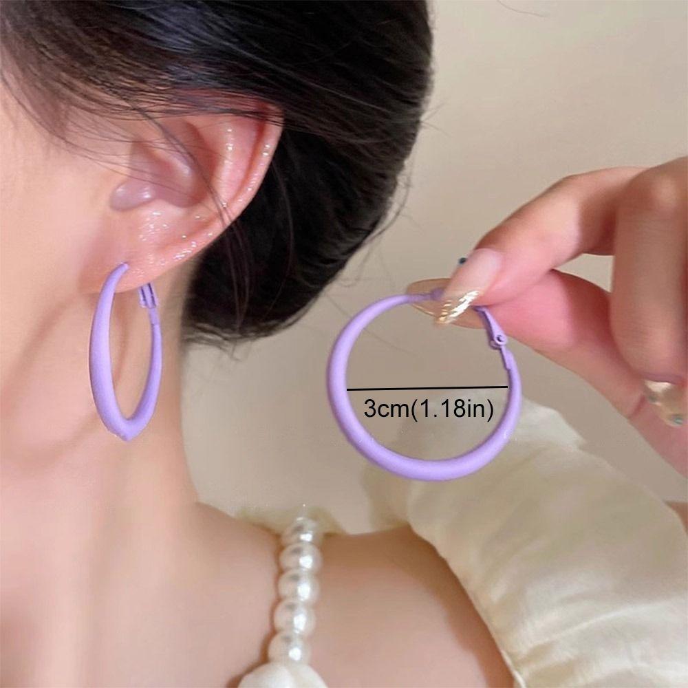 Геометрические серьги-кольца Y2k Женские украшения Модные серьги-кольца Подарок