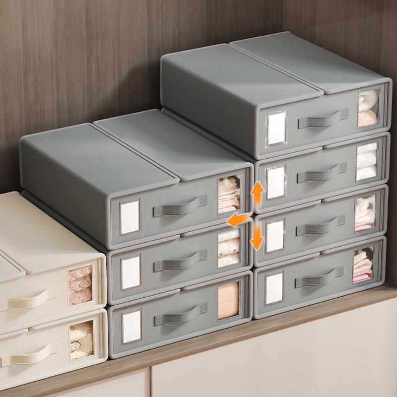 Upgraded Oxford Cloth Bed Sheet Set with Foldable Storage Box