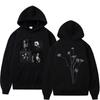 Ariana Grande Petal Album Merch Photo with Floral Hoodies Men Women Fashion Aesthetic Sweatshirt Autumn/Winter Bodywarmer Hoodie