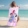1Pc Steampunk Crow Portrait Beach Towel Microfiber Beach Towel Thin Absorbent For Beach Swimming Yoga Bath Sports 0917209