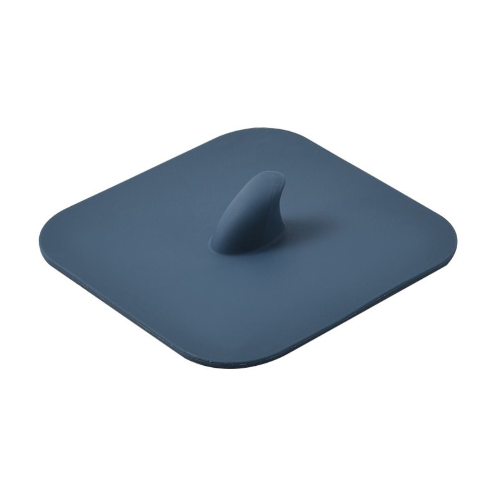 Blue Grey Sewer Pipe Cover Silicone Sink Cover Resilient Drain Stopper Household