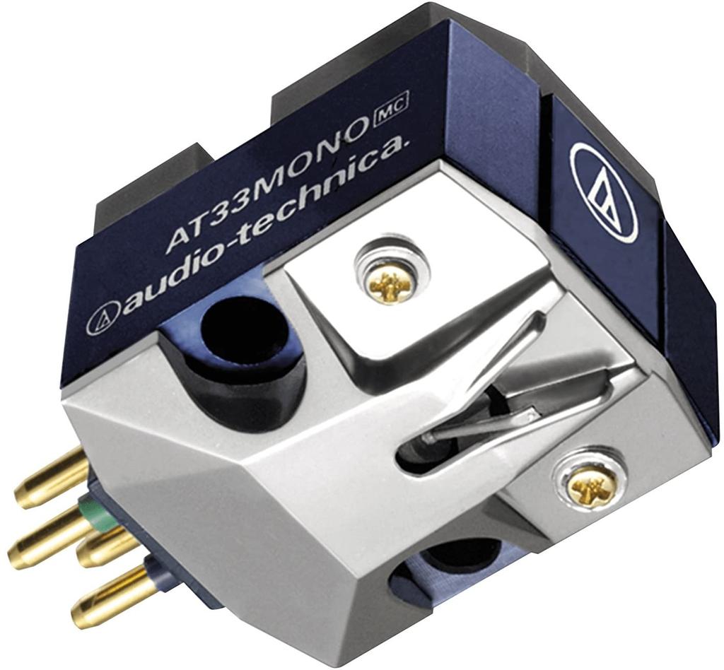Audio-Technica MC-type Mono Cartridge AT33MONO, Supports Stereo Playback