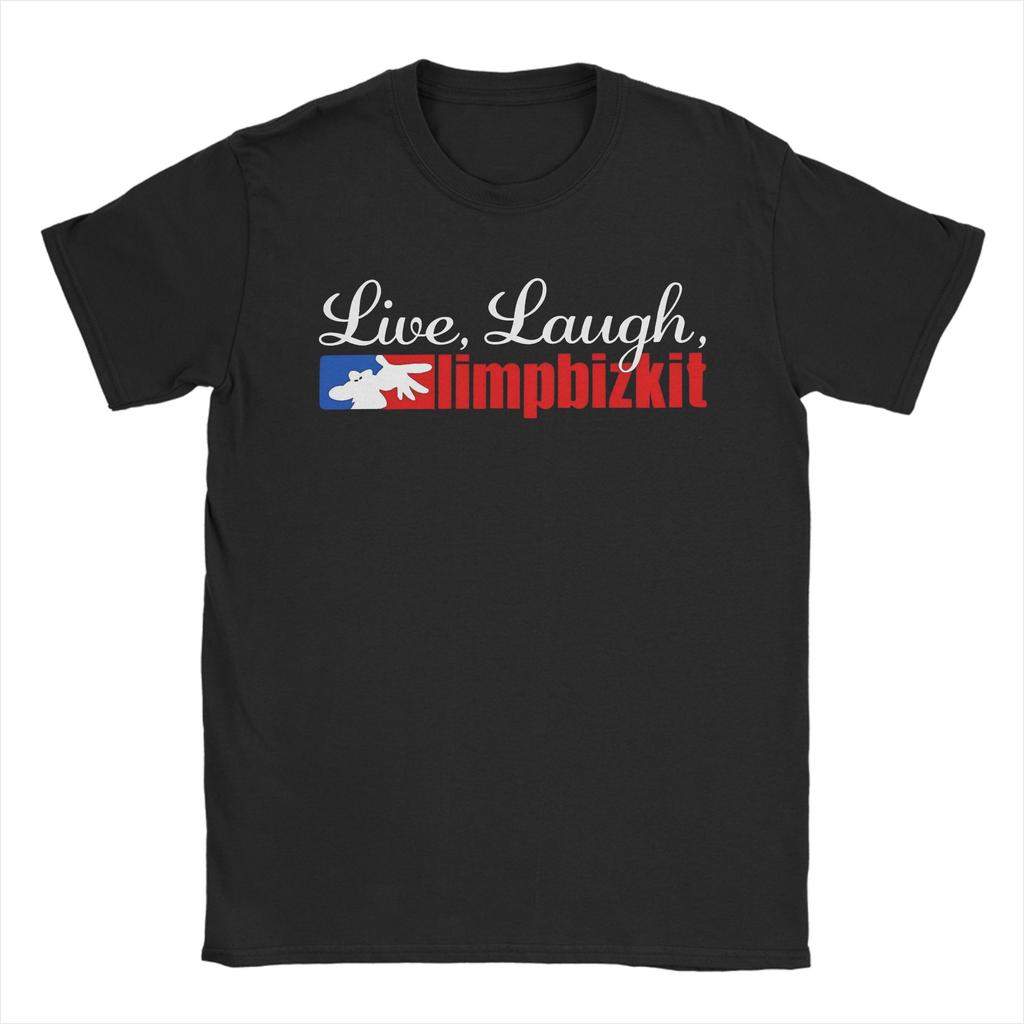 Unisex Unisexs Tshirts Vintage 1997 Limp Bizkit 100 Cotton Tees Short Sleeve Metal Band Rap Rock T Shirts Crewneck Clothes