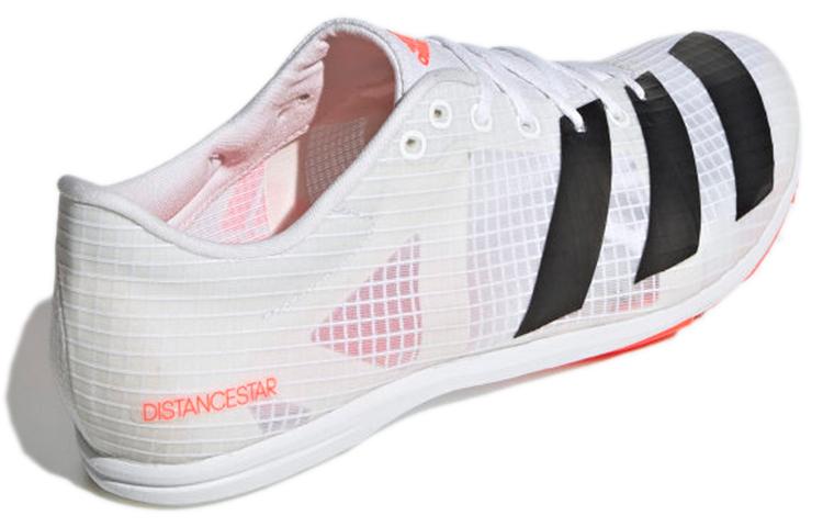 adidas Шиповки Distancestar 'Белый Черный Оранжевый' FY4094
